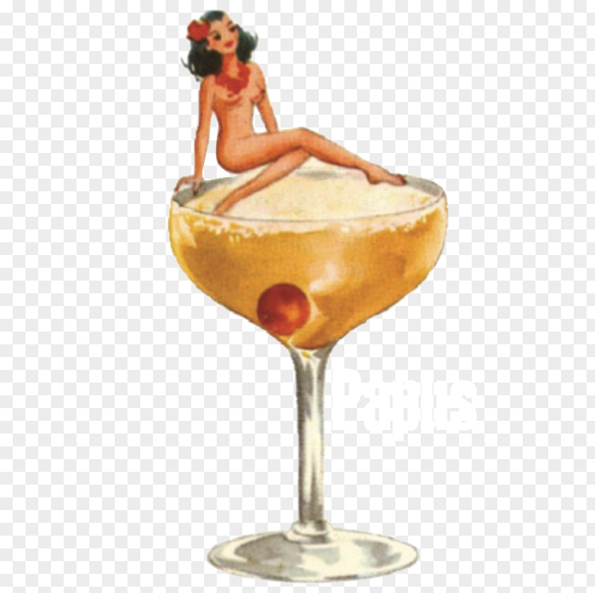 Cocktail Menu Champagne Glass Tiki Culture Rum Martini PNG