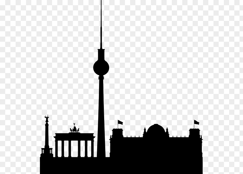 Empire State Buildin Berlin Skyline Clip Art PNG