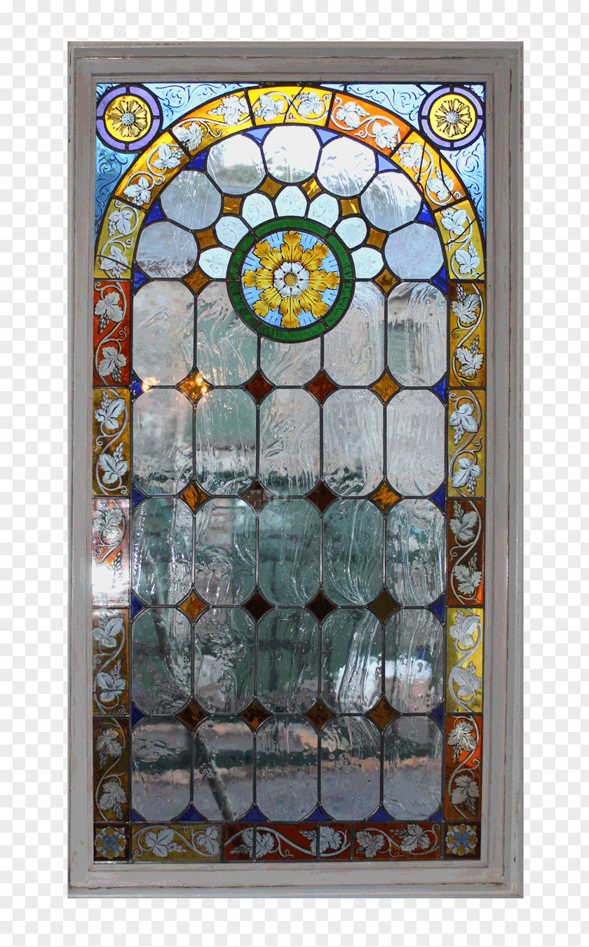 Glass Stained Material PNG