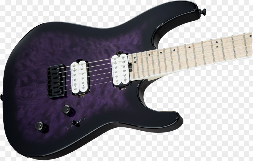 Purple Burst Electric Guitar Bass Jackson Guitars Dinky PNG