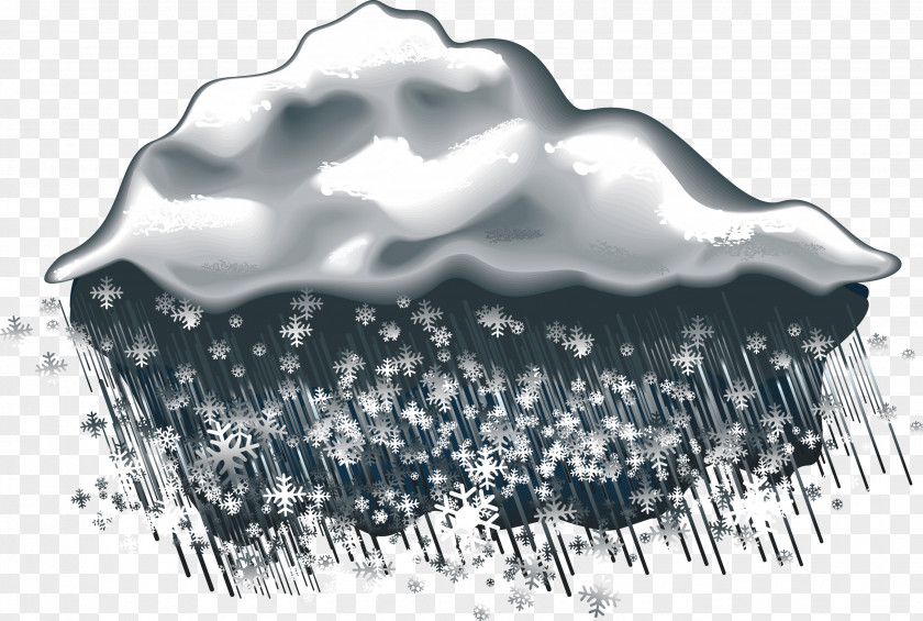 Sleet Weather Icon Rain And Snow Mixed PNG