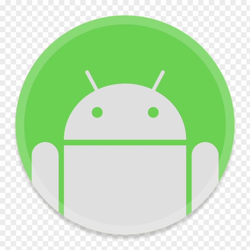 Android FileTransfer 2 Yellow Green Oval PNG