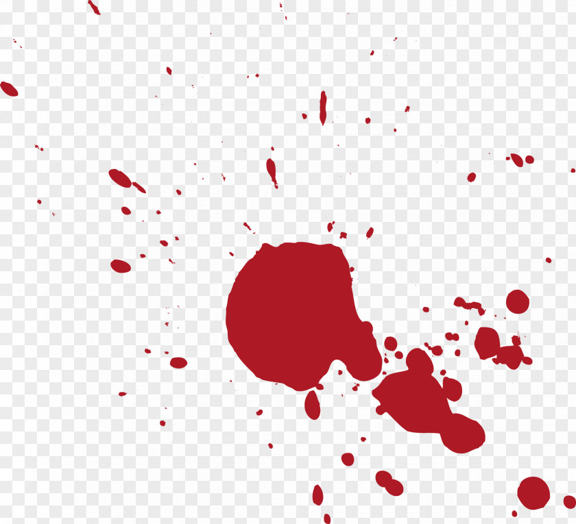 Blood Material Red Watercolor Painting Ink PNG