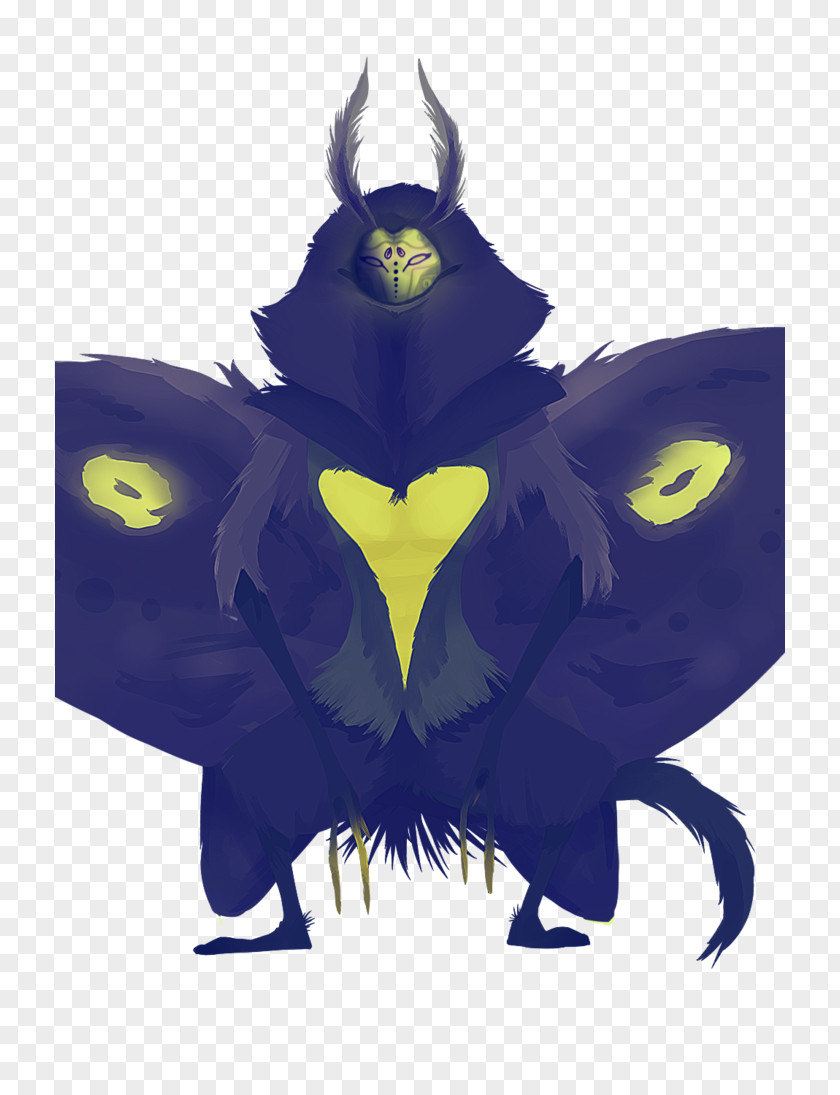 Mothman Cartoon Clip Art PNG