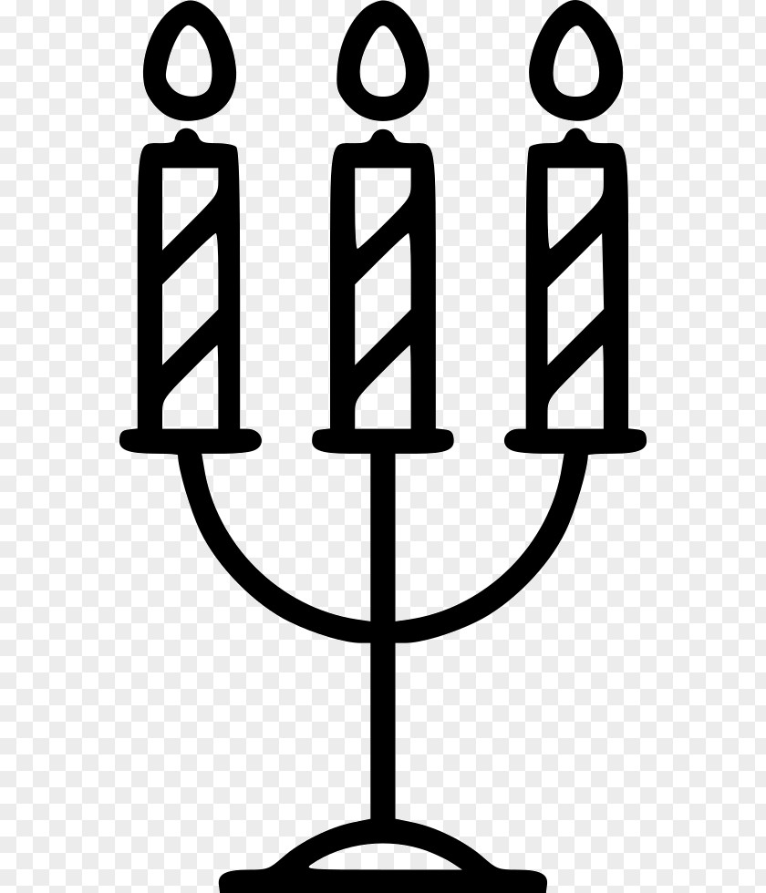 Candle Holder Coloring Book Drawing Image Illustration Black And White PNG