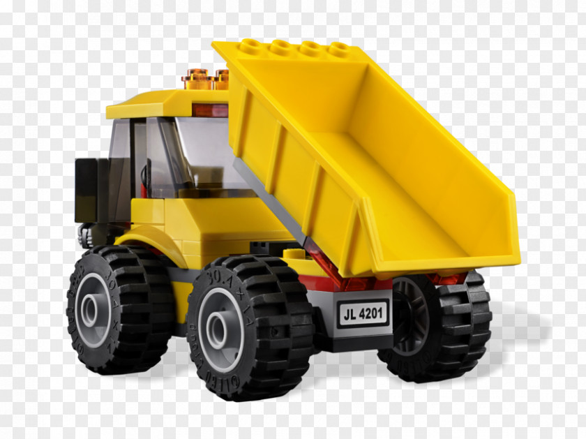 Car Dump Truck LEGO 4201 City Loader And Tipper Lego Bulldozer PNG