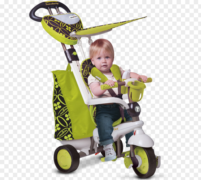 Child Tricycle Smart Trike Spirit Touch Steering 4-in-1 Smart-Trike Spark Dazzle/Explorer PNG