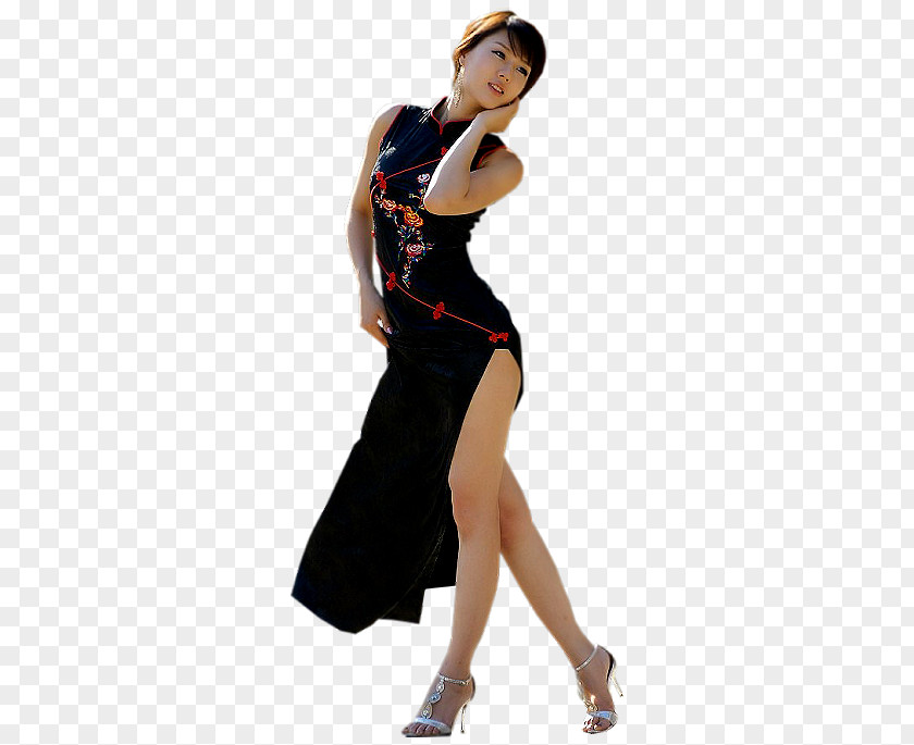 China Hwang Mi Hee Cheongsam Clothing High-heeled Shoe PNG