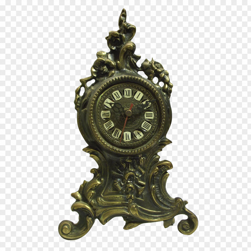 Copper Alarm Clock Antique Clip Art PNG