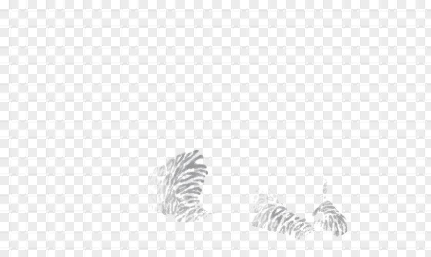 Feather White Line Art Body Jewellery PNG