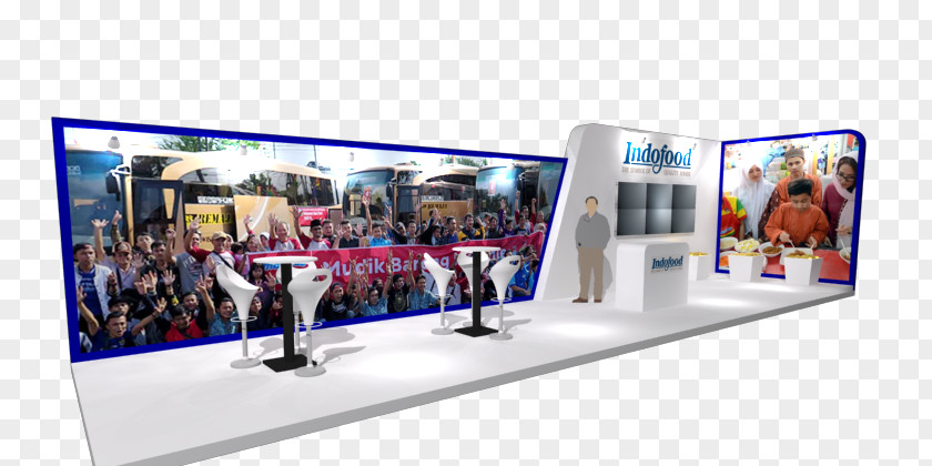 Booth Stand Inexpo Design Pameran Kontraktor | Exponizer Exhibition General Contractor PNG