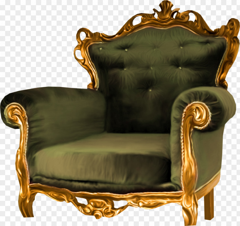 Chair Throne Couch Furniture Fauteuil PNG