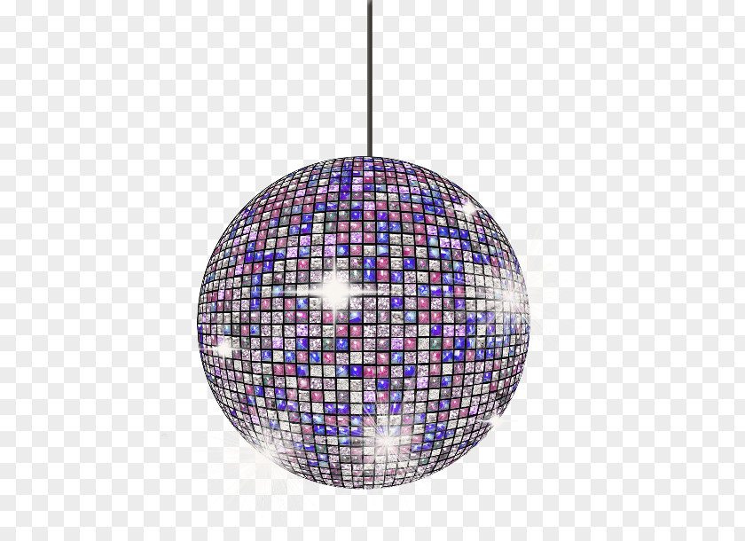 Lamp Silver Disco Ball PNG