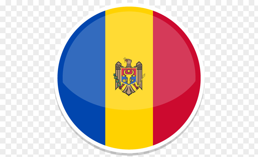 Moldova Ball Area Symbol Yellow PNG