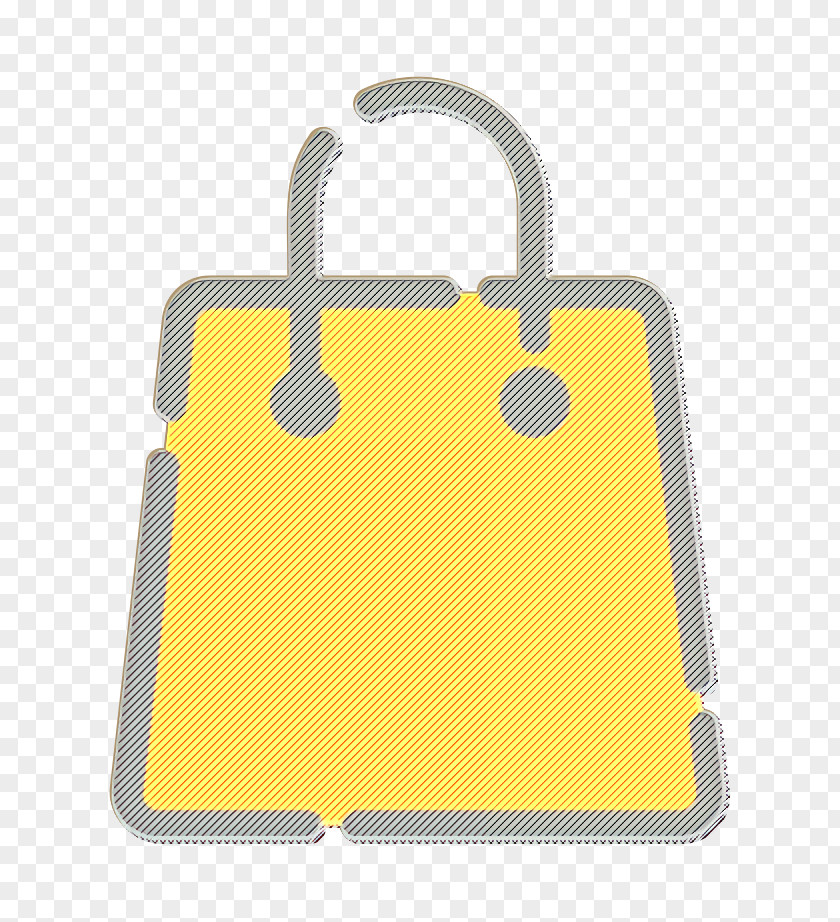 Bag Yellow Icon Online Shop PNG