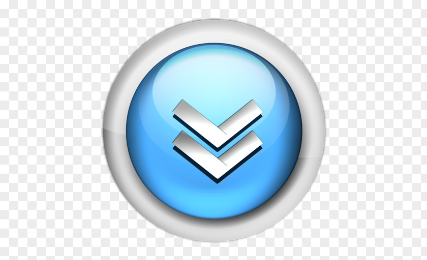 Blue Downloads Icon Hewlett Packard Enterprise Download Computer Software PNG