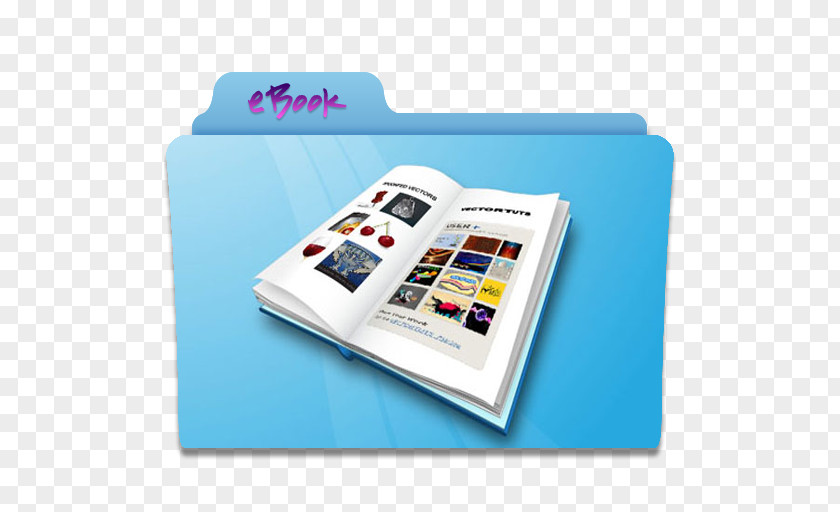 Book E-book Illustrator PNG