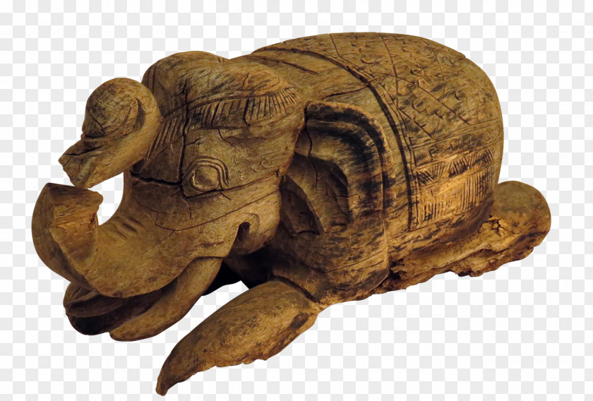 Elephant Wood Carving Decorative Arts Sculpture Figurine PNG