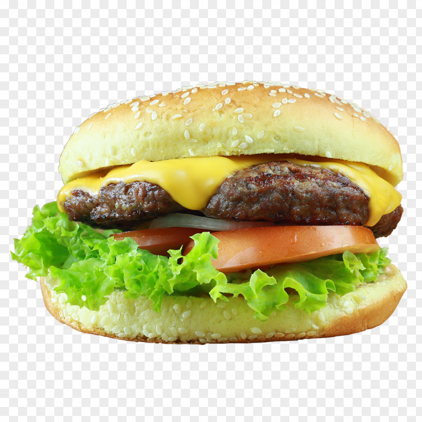 Junk Food Ham And Cheese Sandwich Hamburger Lettuce PNG