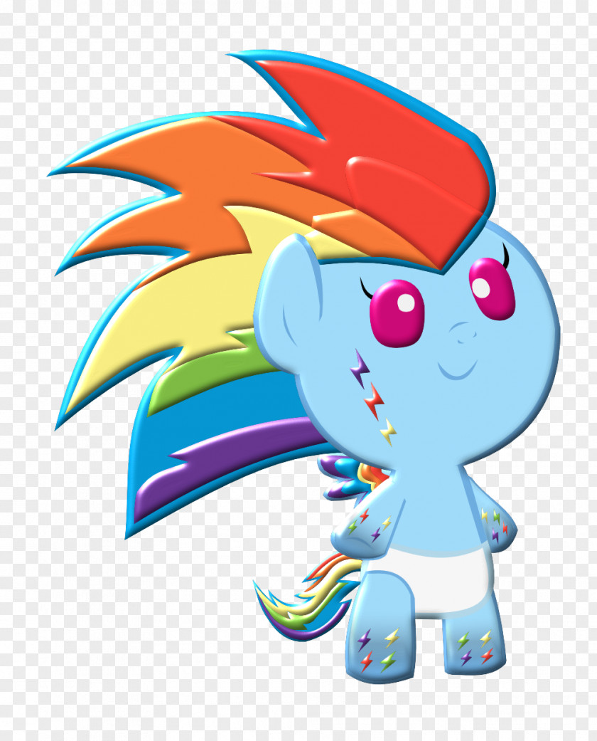 Babby Power Ponies Rainbow Dash Pinkie Pie Pony Rarity Applejack PNG