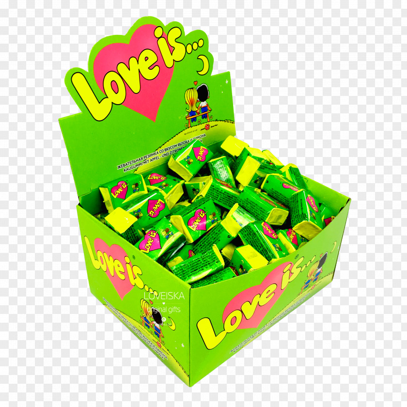 Chewing Gum Love Confectionery PNG
