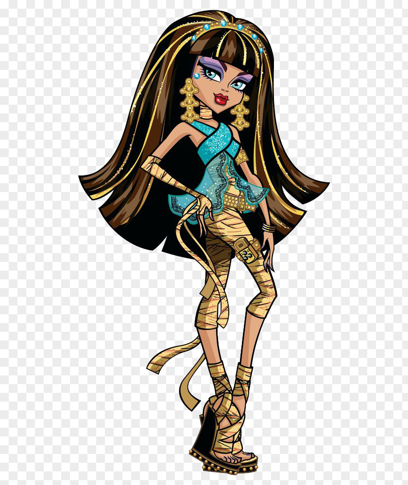 Doll Monster High Cleo De Nile Mattel PNG