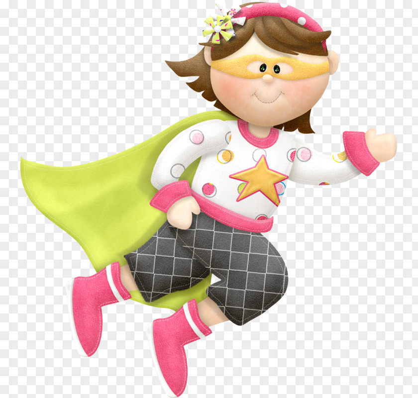 Fancy Nancy Crafty Annabelle Superman Doll Image Art Drawing PNG