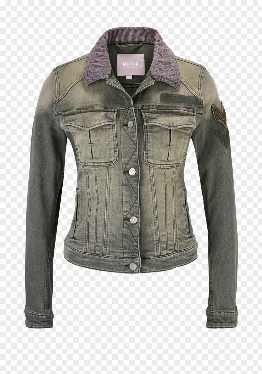 Jacket Leather T-shirt Clothing Denim PNG