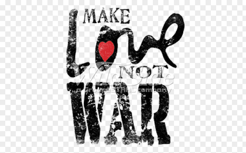 T-shirt Bluza Make Love, Not War Clothing PNG