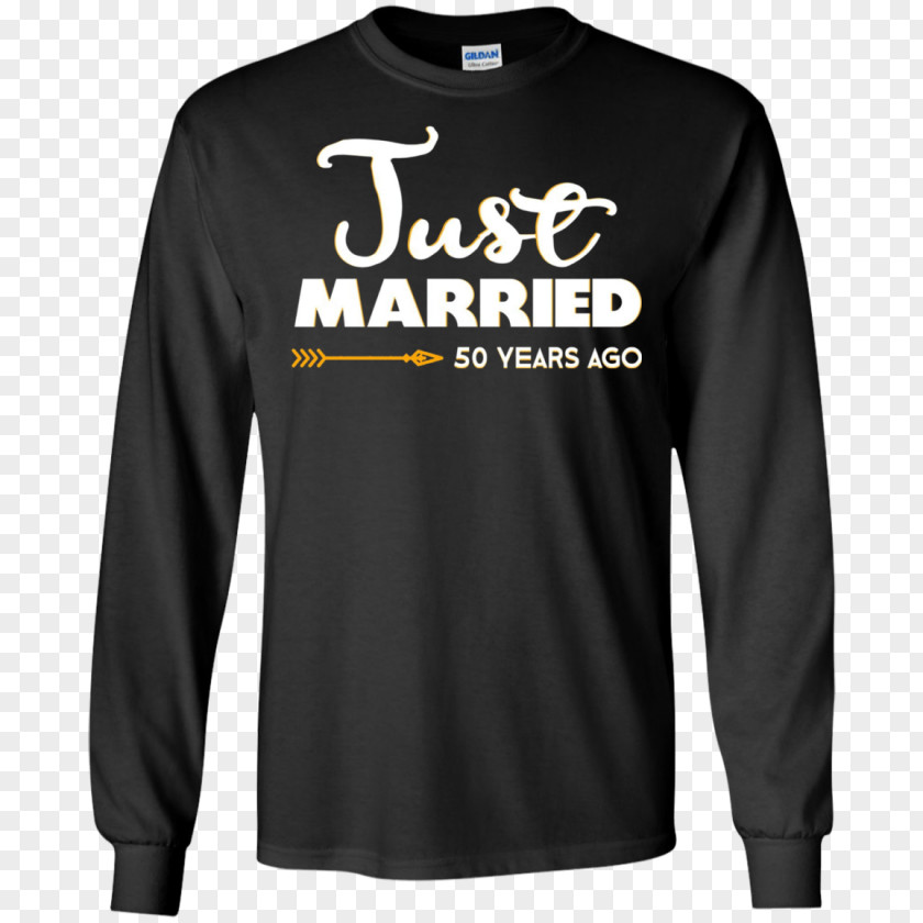 Tee Shirt Just Married T-shirt Hoodie Sleeve Top PNG