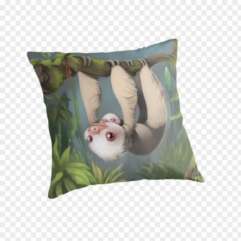 Baby Pillow Sloth Art Samsung Galaxy S6 S5 PNG