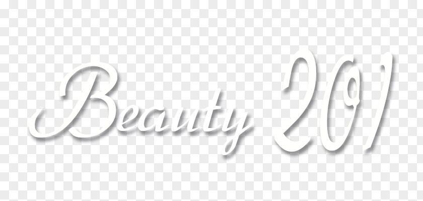 Beauty Studio Logo Brand White Line PNG