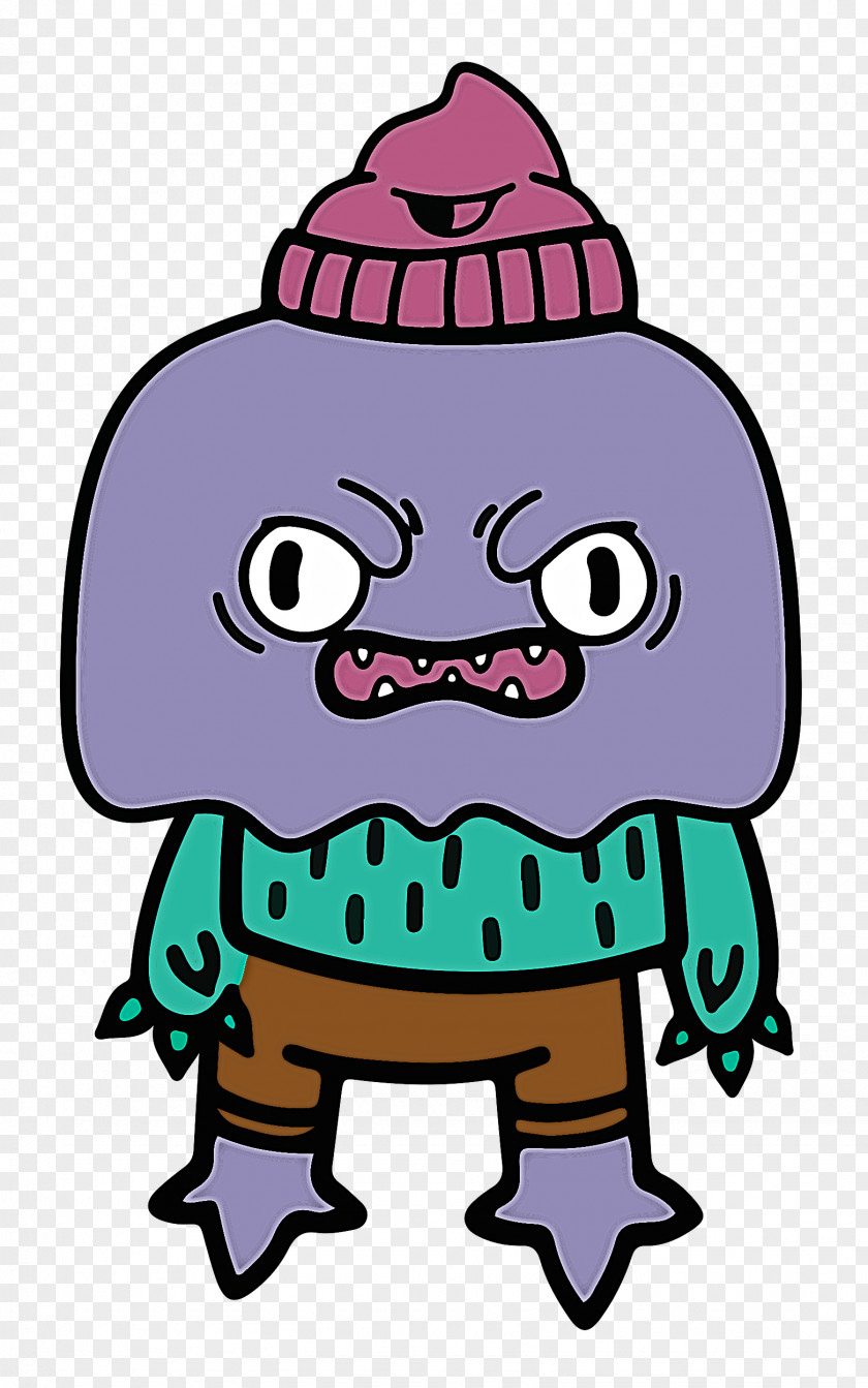 Cartoon Character Headgear PNG