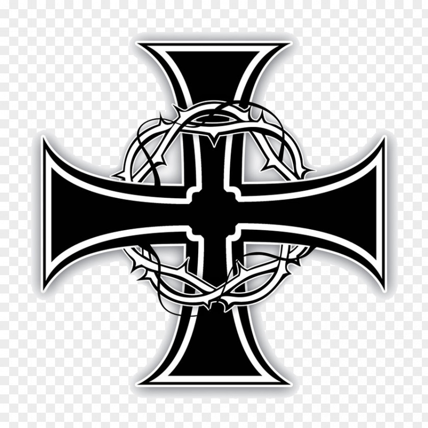 Christian Cross High Knights Templar Seal Tattoo PNG
