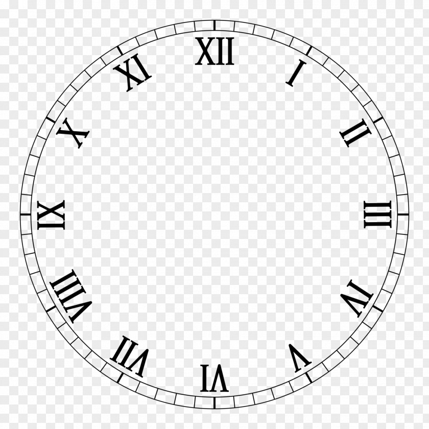 Clock Face Roman Numerals Numerical Digit Time & Attendance Clocks PNG