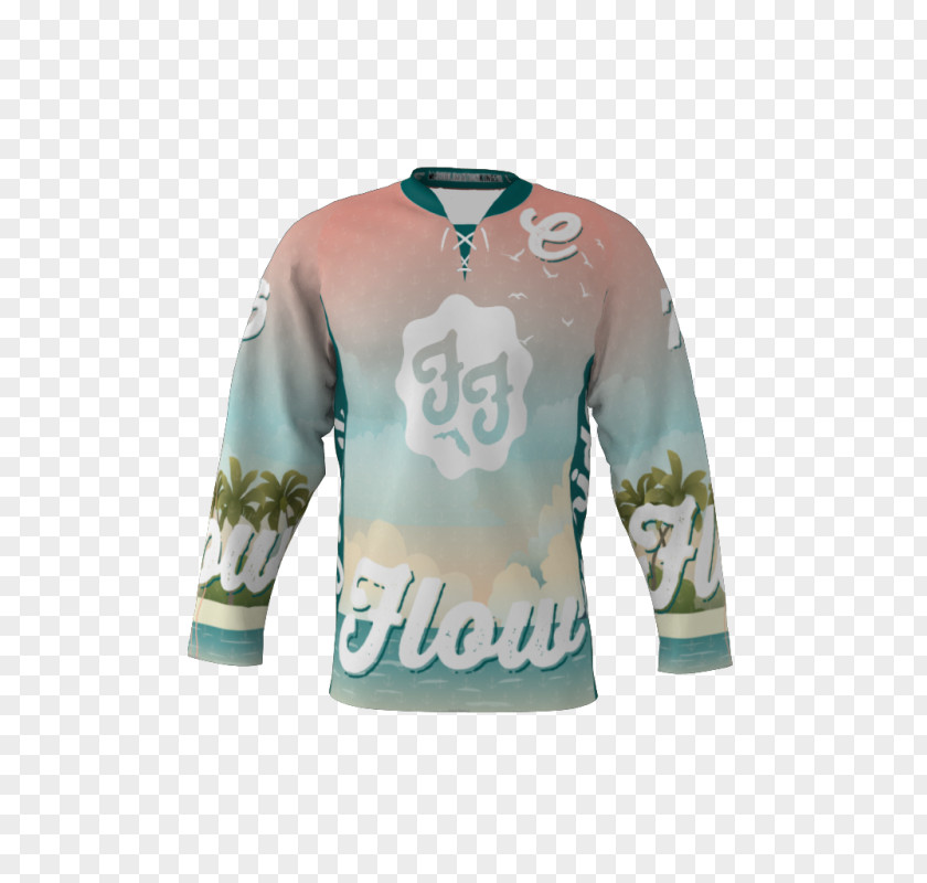 Light Flow T-shirt Hockey Jersey Sleeve Ice PNG