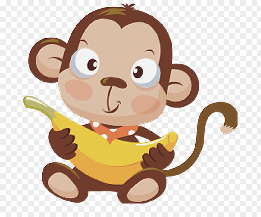 Monkey Spider Reading Lesson Clip Art PNG