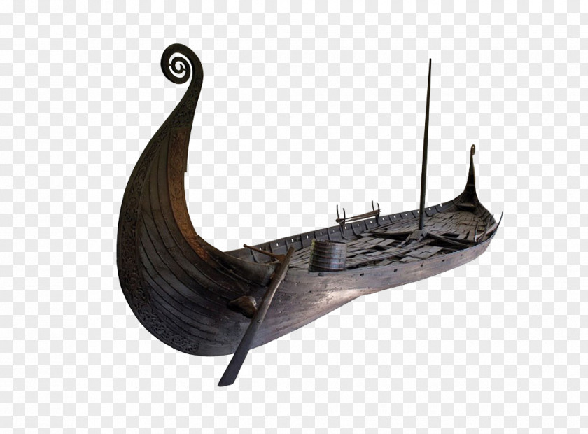 Black Wooden Boat Viking Ship Museum Vasa Ships PNG