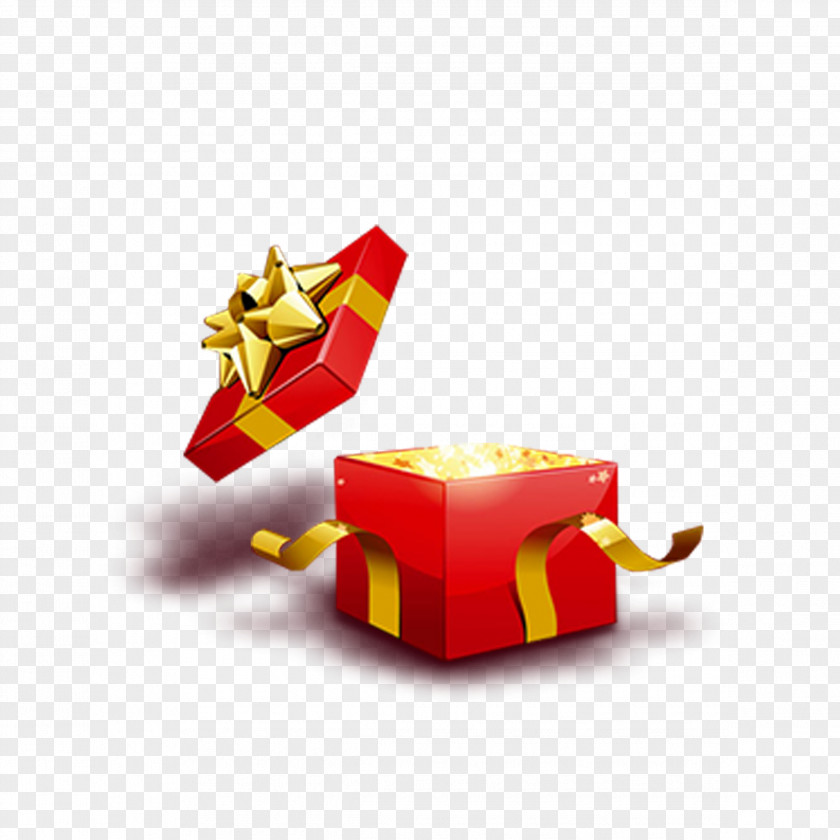 Open Gift Christmas PNG