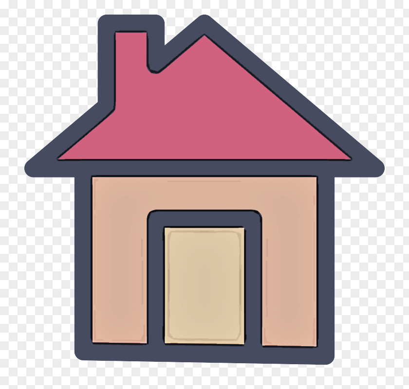 Pink Lighting Roof House Home PNG
