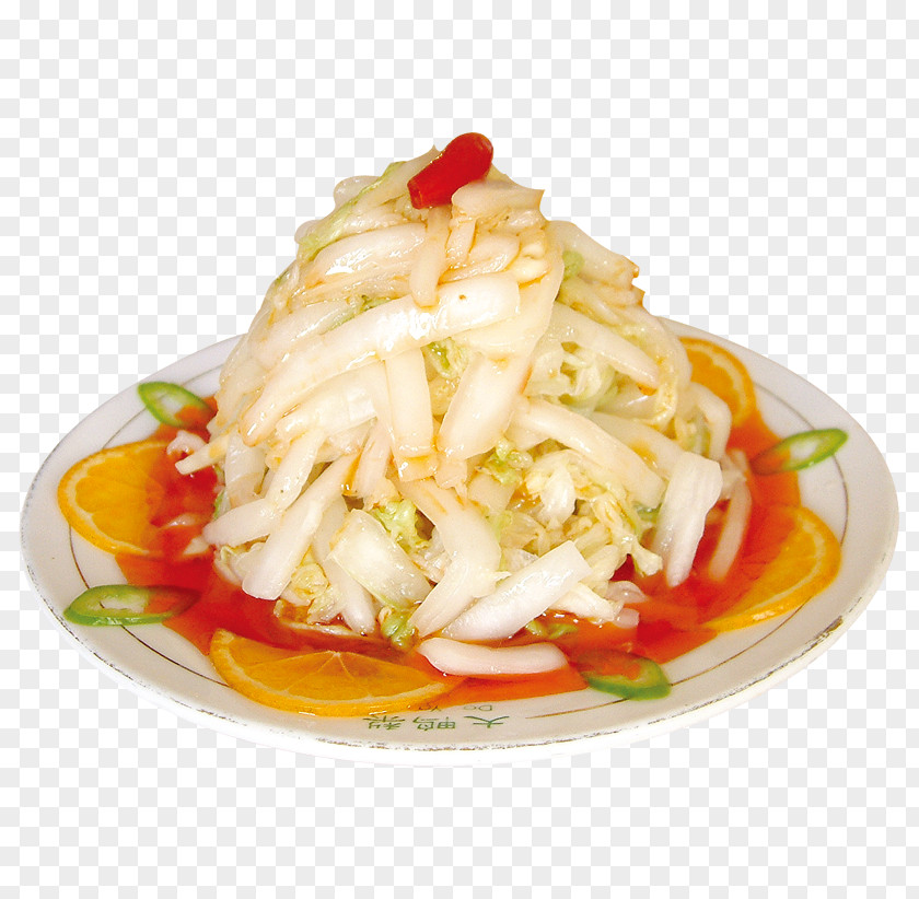 Sichuan Spicy Cabbage Green Papaya Salad Cuisine Chinese Thai PNG
