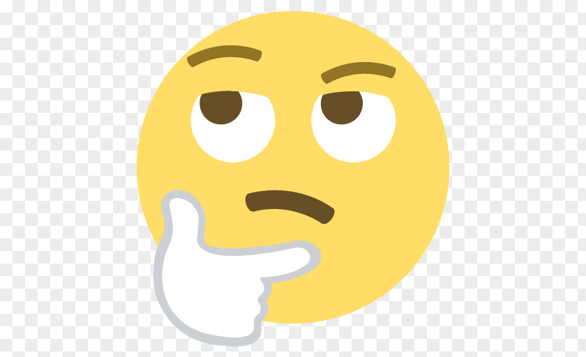 Thinking Emoji Thought Emoticon Smiley Sticker PNG