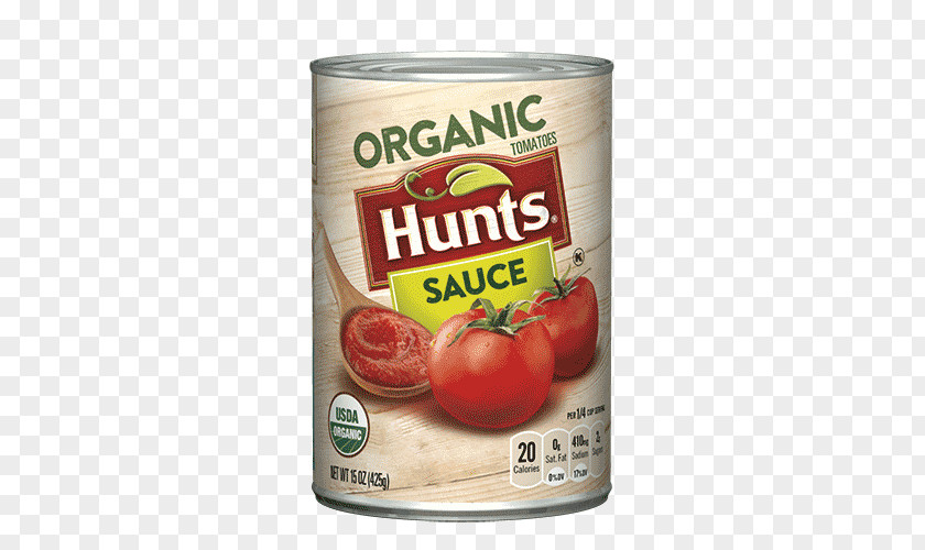 Tomato Sauce Organic Food Hunt's Paste PNG
