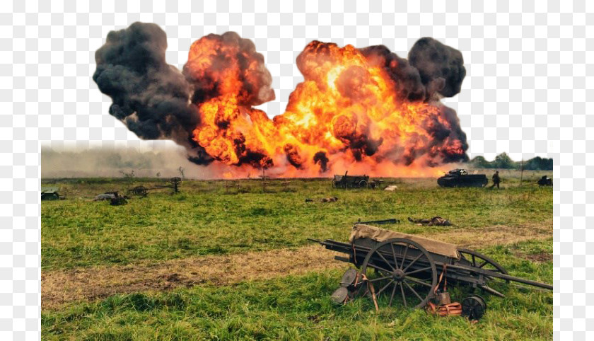 War Fire Prairie Explosion Military PNG