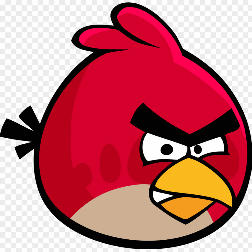 Angry Bird Pink Smiley Clip Art PNG