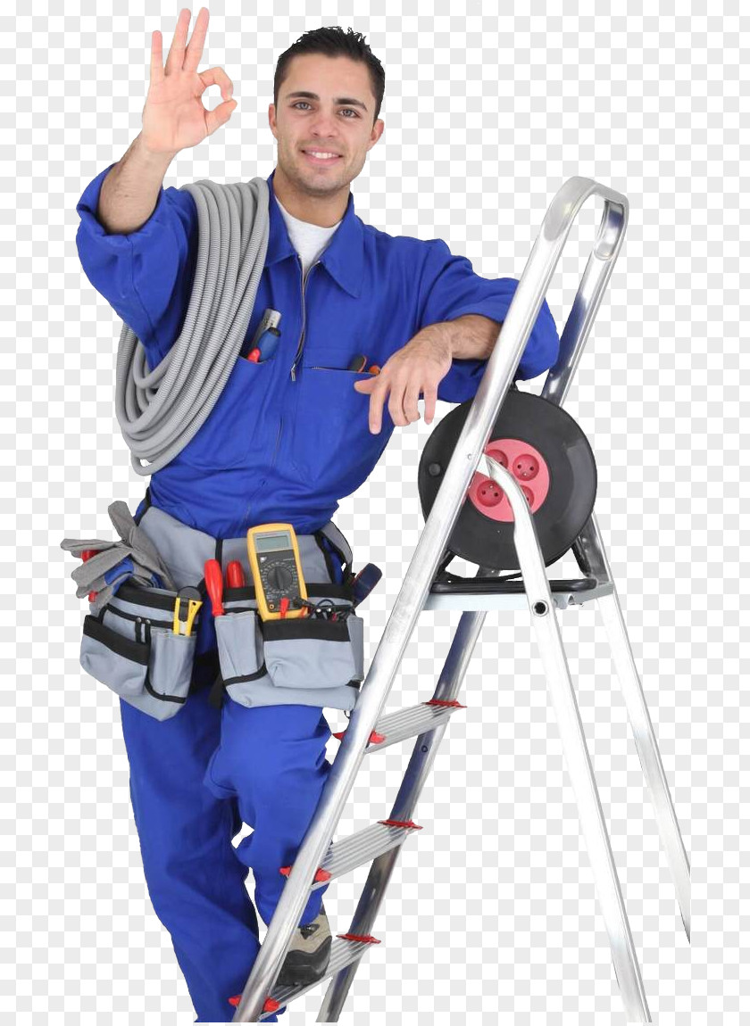 Ladder Electrician Electricity Stock Photography Advertising Consumer Unit PNG