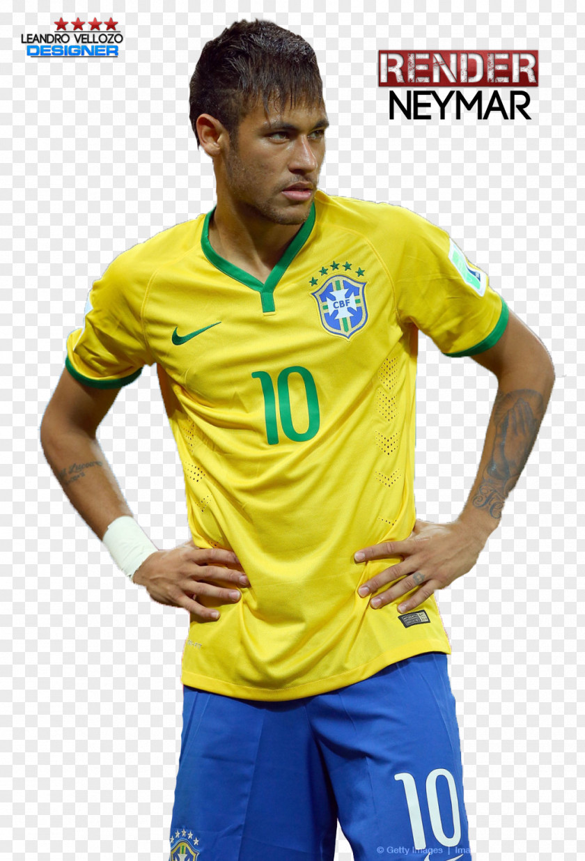 Neymar Brazil National Football Team 2014 FIFA World Cup Player PNG