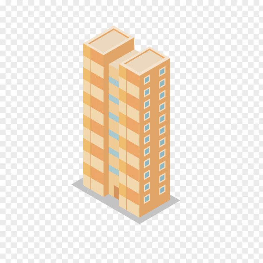 Building High-rise Map Illustration PNG