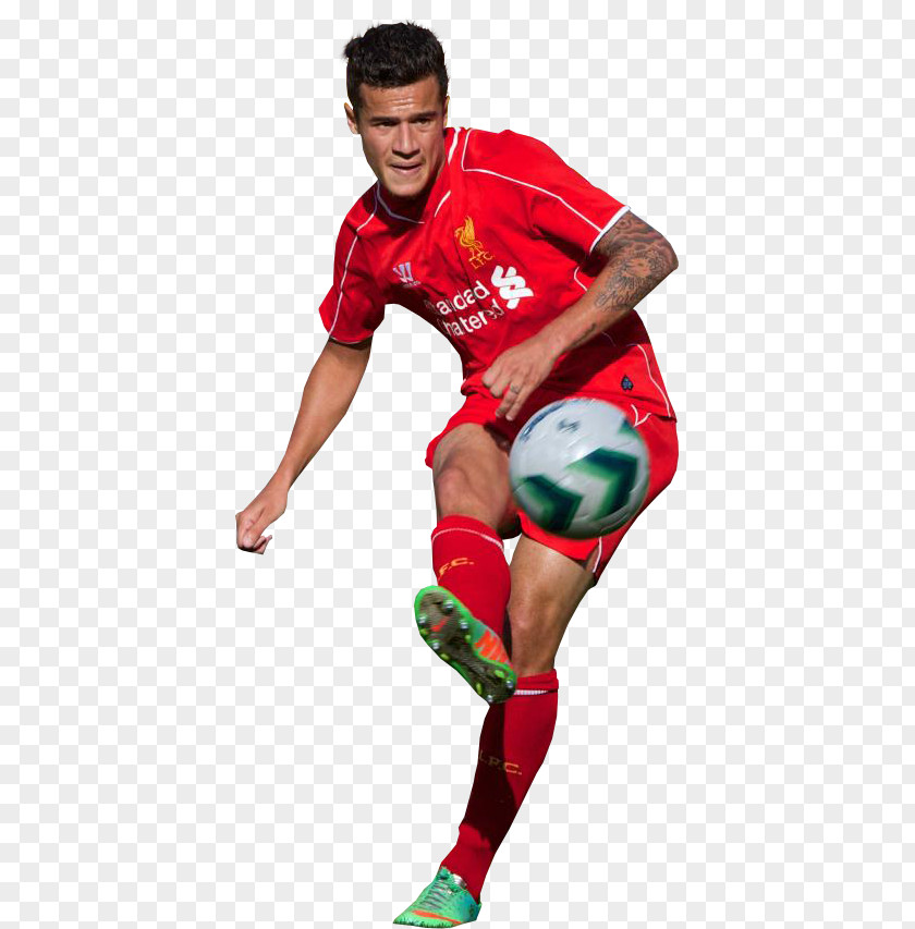 Coutinho Brazil Philippe Liverpool F.C. Soccer Player Football Rendering PNG