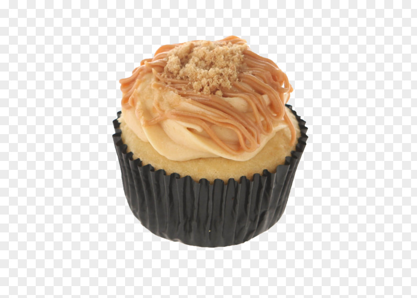 Milk Tea Cupcake Frosting & Icing Cream Muffin PNG